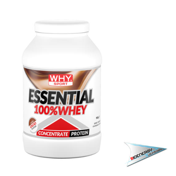 Why - ESSENTIAL 100% WHEY (Gusto: Cioccolato - Conf. 900 gr) - 